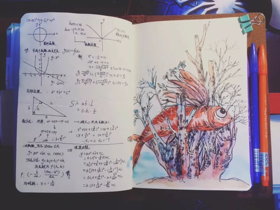 初中数学听课笔记怎么记录