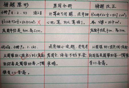 错题学习方法有哪些(常见的错题学习方法)